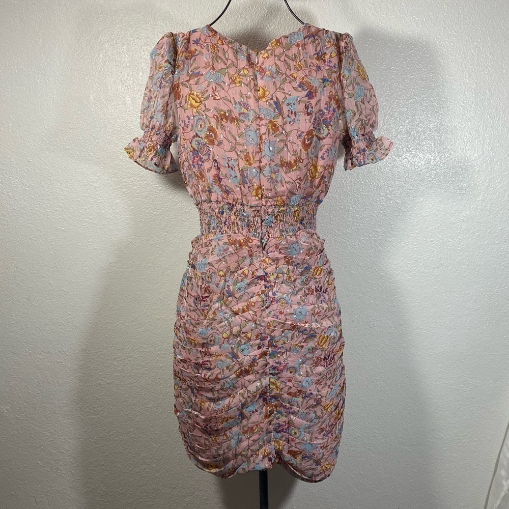 NWT Walter Baker Mars dress in pink primrose size 4 - Picture 8 of 16